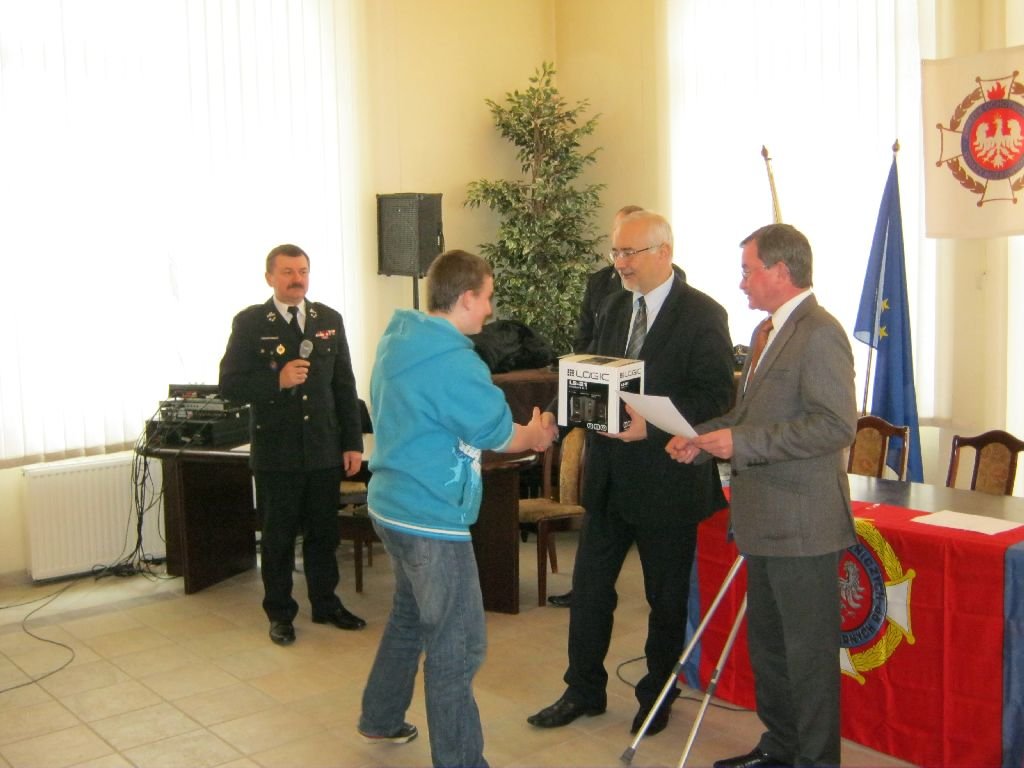 Miniaturka — 2012/2013 - Gminny finał konkursu &quot;Młodzież zapobiega pożarom&quot;