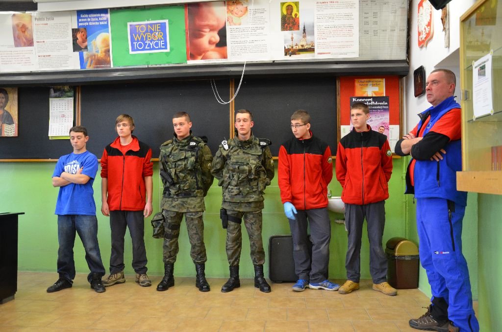 Miniaturka — 2013/2014 - Wizyta uczniów z liceum w Henrykowie