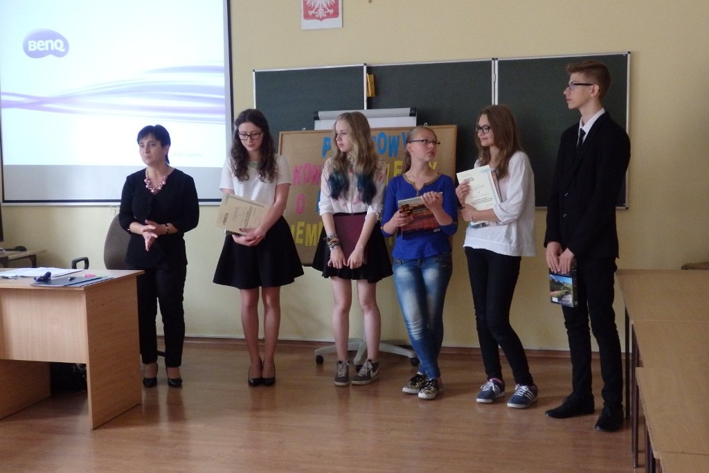 Miniaturka — 2014/2015 - Powiatowy konkurs wiedzy o języku niemieckim 2015