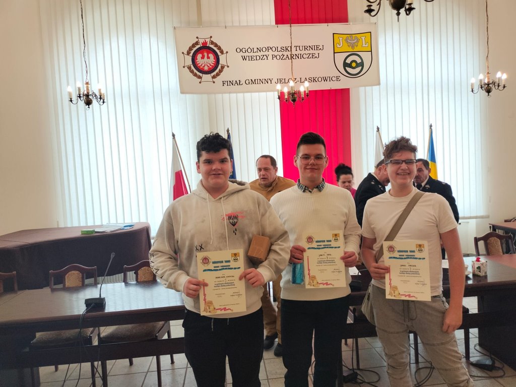 Miniaturka — 2023/2024 - Gminny etap Ogólnopolskiego Turnieju Wiedzy Pożarniczej