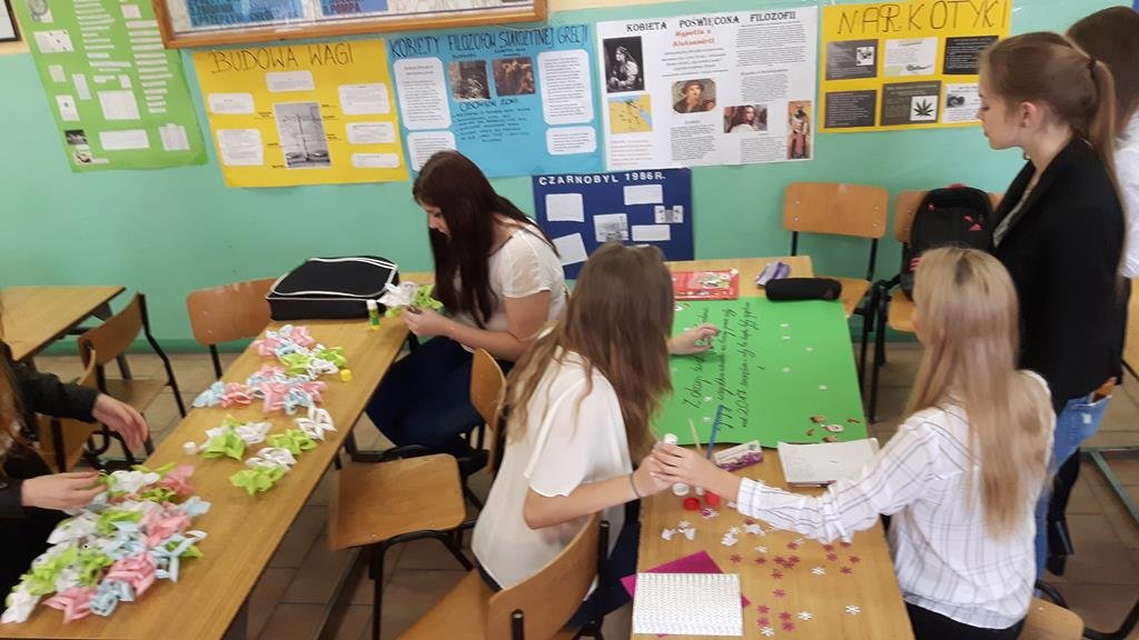 Miniaturka — 2016/2017 - Działania wolontariatu